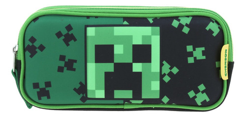 Lapicera Estuche Escolar Chenson Minecraft Mc66088-g