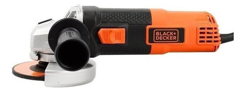Esmeriladora 4-1/2 820w + Accesorios Black+decker G720k12 Naranja 60 Hz