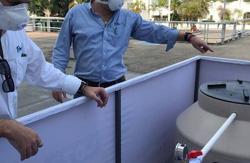 Túnel Móvil Sanitizador V2 Cabina Desinfectante