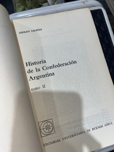 Historia De La Confederación Argentina I , Ii Y Iii (Usado)
