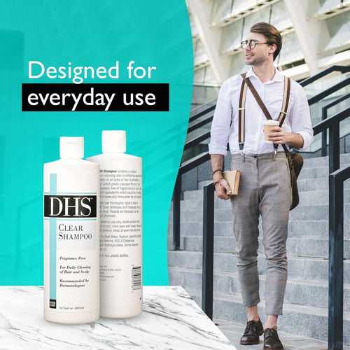 Dhs Clear Shampoo Cabello Sensible 480ml