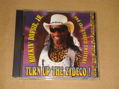 Rockin Dopsie Jr Turn Up The Zydeco! Cd Excelente / Kktus 