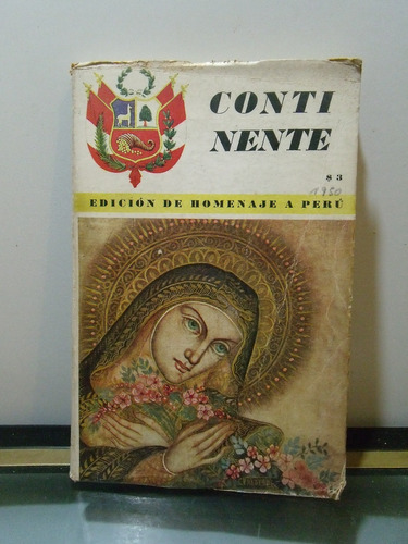 Adp Continente Edicion De Homenaje A Peru / Bs. As. 1950