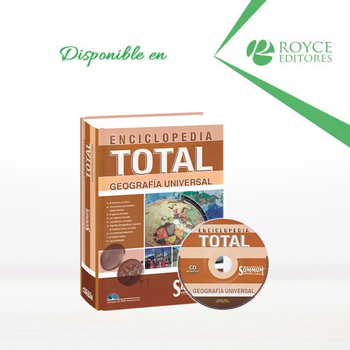 Enciclopedia Total Geografía Universal Con Cd-rom