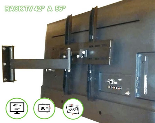 Imagen 3 de 4 de Rack Tv Movil Curvo Lcd Led 32,40, 43 A 49 ..no Chino