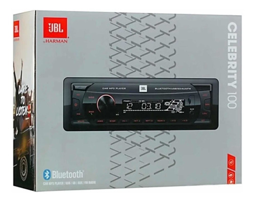 Radio Auto 1 Din Jbl Celebrity 100 Bluetooth/usb/fm/aux 