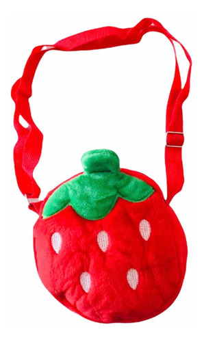 Cartera Importada Diseño Frutilla Para Niñitas