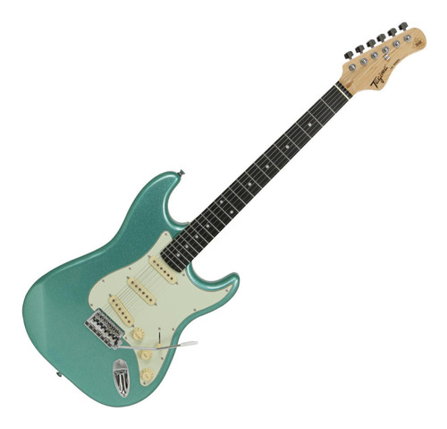 Guitarra Electrica Tagima Tg-500 Metallic Surf Green