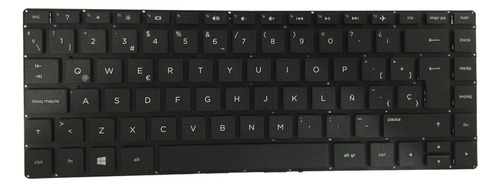 Teclado Para Hp 14-v002la 14-u290la 14-u185la Esp