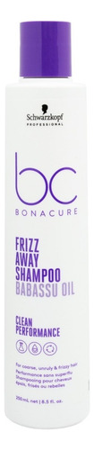 Schwarzkopf Bc Bonacure Frizz Away Shampoo Rulos X 250ml