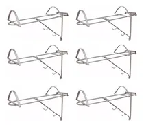 Comprar Kit 6 Suporte Para Selas E Arreios De Ferro + Frete Grátis