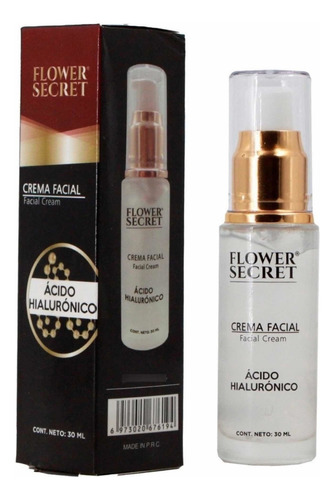 Crema Ácido Hialuronico Antiarrugas Flower Secret Tipo de piel Normal