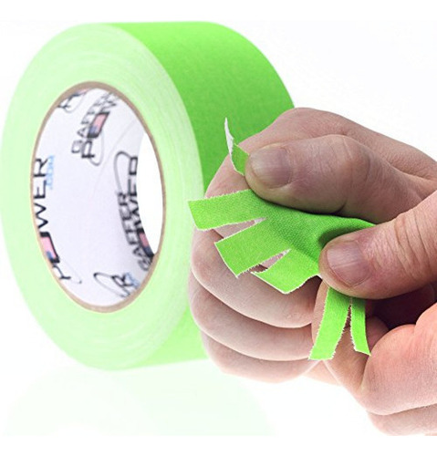 Cinta de embalar cinta adhesiva de 2 pulgadas 27m verde fluorescente