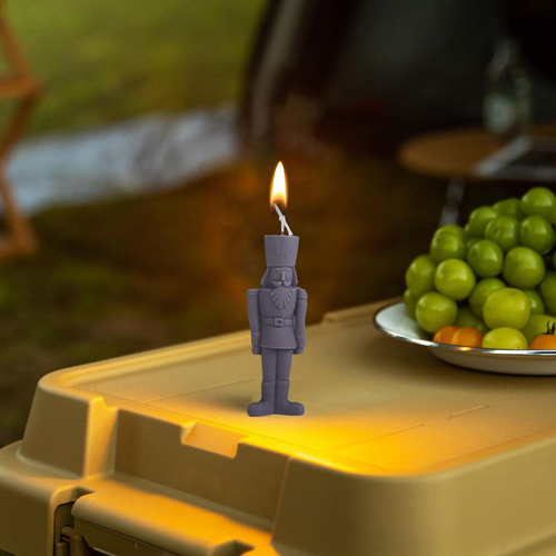Molde De Fundición De Velas En De Rey Molde De Silicona Para