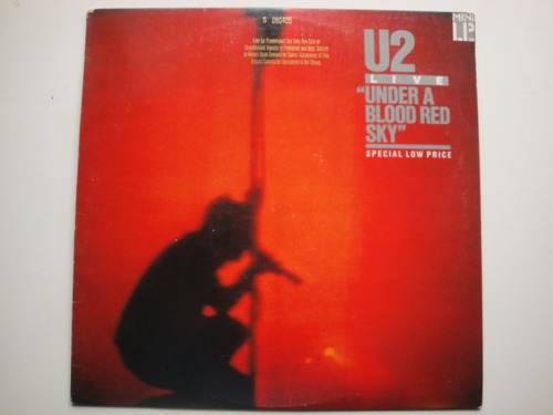 U2 Under A Blood Red  Lp Promo Vinilo Usa 83 Cx