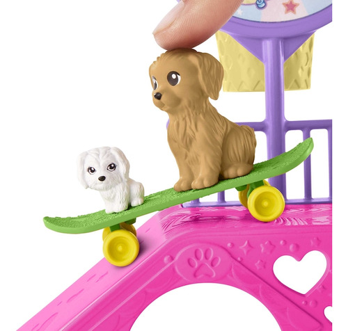 Playset Barbie Chelsea Parque De Skate Con Accesorios