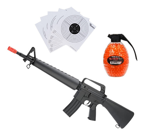 Airsoft Spring Marcadora M16 A2 Bbs 6mm Xtreme C