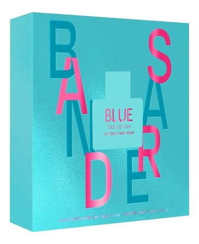 Blue Seduction Antonio Banderas Edt 80ml Set Original