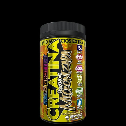 Pack Proteina De Carne 5.2lb Y Creatina Mango Maracuya