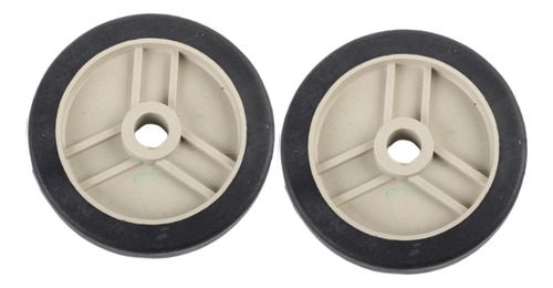 2 Ruedas Para Compresor De Aire (tornillos No 5 Pulgadas