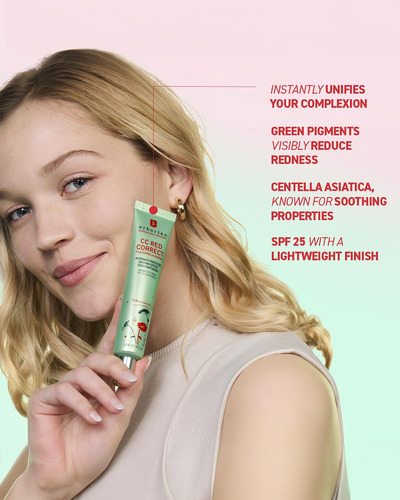 Erborian Cc Red Correct - Skincare-first Green Color Corr...