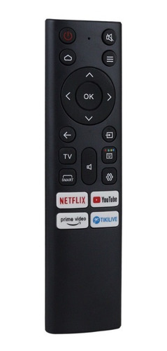 Control Remoto Evl Smart Tv Pantalla Led 4k