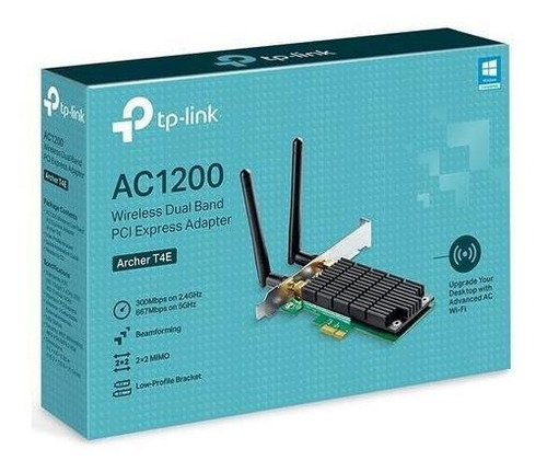 Adaptador Inalambrico Tp-link Archer T4e Banda Dual Ac1200
