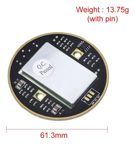 Sensor Radar Doppler Hb100x10.525ghz 2-16m Arduino Raspberry