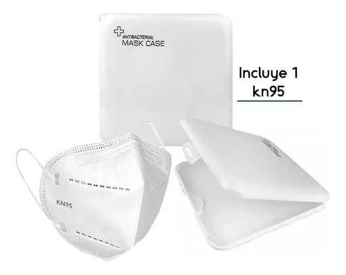 Porta Cubrebocas Estuche Case Mascarilla Portátil Kn95