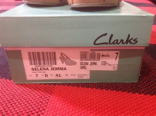 Sandalias Clarks Selena Jemma Talla 41 7 Uk MercadoLibre