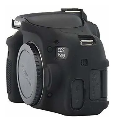 Funda De Silicona Compatible Con Canon Eos 750d Rebel T6i.