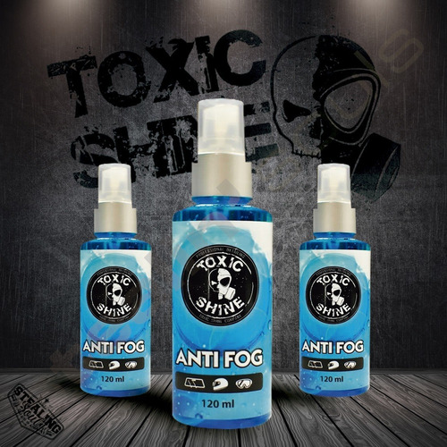 Imagen 1 de 6 de Toxic Shine | Anti Fog | Anti Empañante / Desempañante 120cc