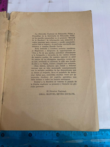 Manual De La Bandera (Usado)