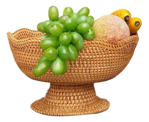 Canasta De Frutas Tejida Canasta De Frutas Con Patas Para