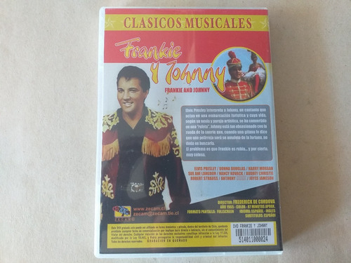 Dvd Pelicula Elvis Presley / Frankie Y Jonny