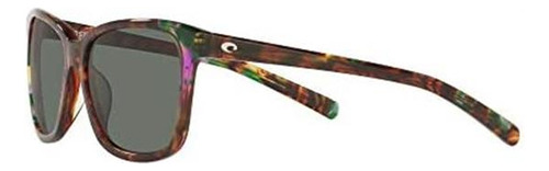 Costa Del Mar Womens May Polarized Round Anteojos De Sol, Sh
