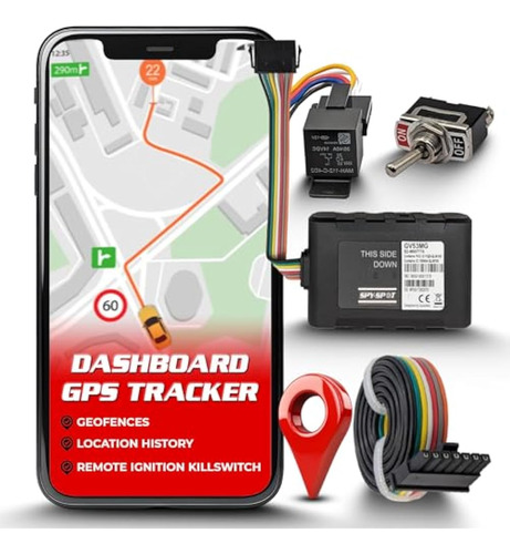 Spy Spot Hardwire 4g Gps Tracker Con Interruptor