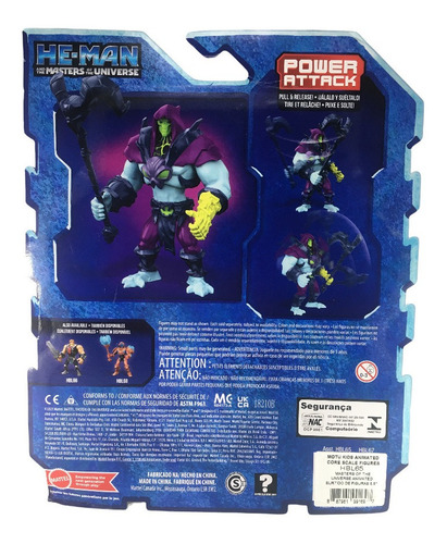 Mattel Masters Of The Universe Power Attack Skeletor