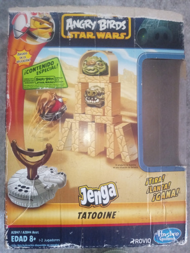 Juego De Mesa Angry Bids Star Wars Jenga Tatooine 