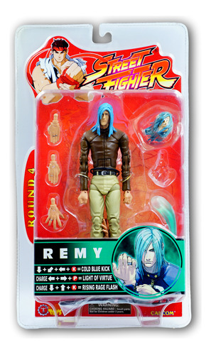 Sota Toys Capcom Street Fighter Round 4 Remy 2005 Edition