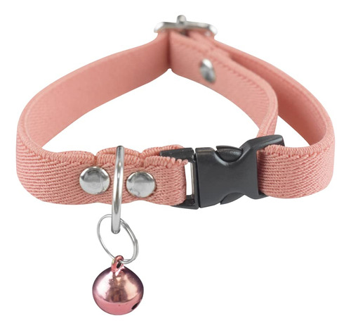 Collar Elástico Con Cascabel Para Gato Varios Colores