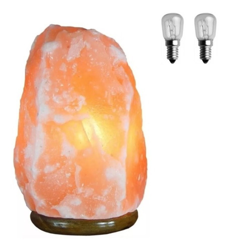Lámparas De Sal Del Himalaya 2 - 3kg Originales + 2 Repuesto