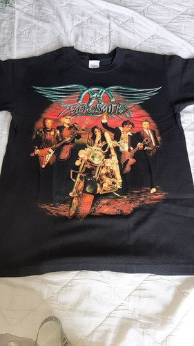 Polo Original Aerosmith Talla M Usa Nuevo Ozzyperu