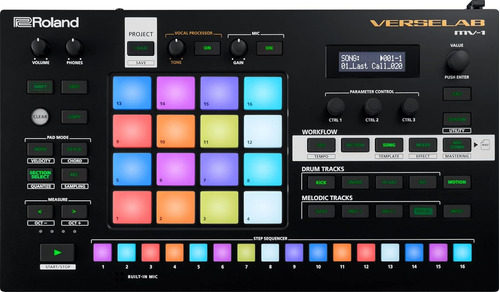 Roland Verselab Mv-1, Estudio De Producción De Canciones