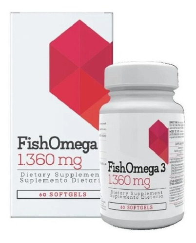 Omega 3 Fish 1360mg X 60 Soft - Unidad a $933