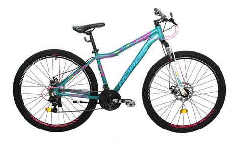 Bicicleta Nordic X 3.0 By Slp 21v R29 Alum. Freno Disco +led