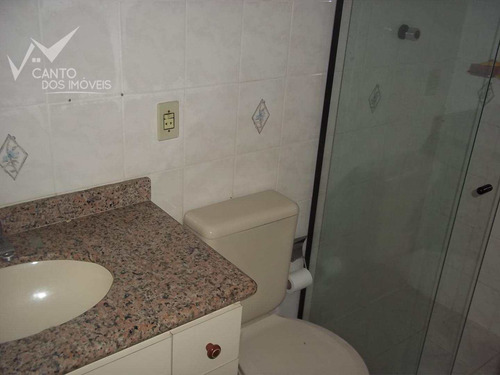 Imagem 21 de 30 de Cobertura Com 2 Dorms, Canto Do Forte, Praia Grande - R$ 450.000,00, 92m² - Codigo: 409 - V409