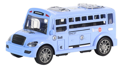 Para 6 Modelo De Autobús Escolar, Juguete Con Puerta Que Se