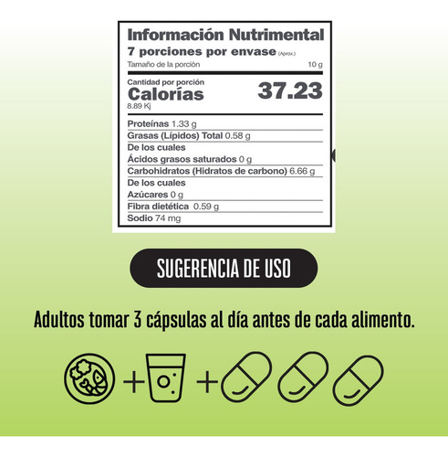 Kuka Defens 100 Cápsulas Sin sabor Ayuda a fortalecer tu sistema de defensa natural Kukamonga