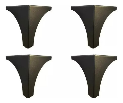 Kit 170 Pé Sofá 12cm Para Móveis E Sofás